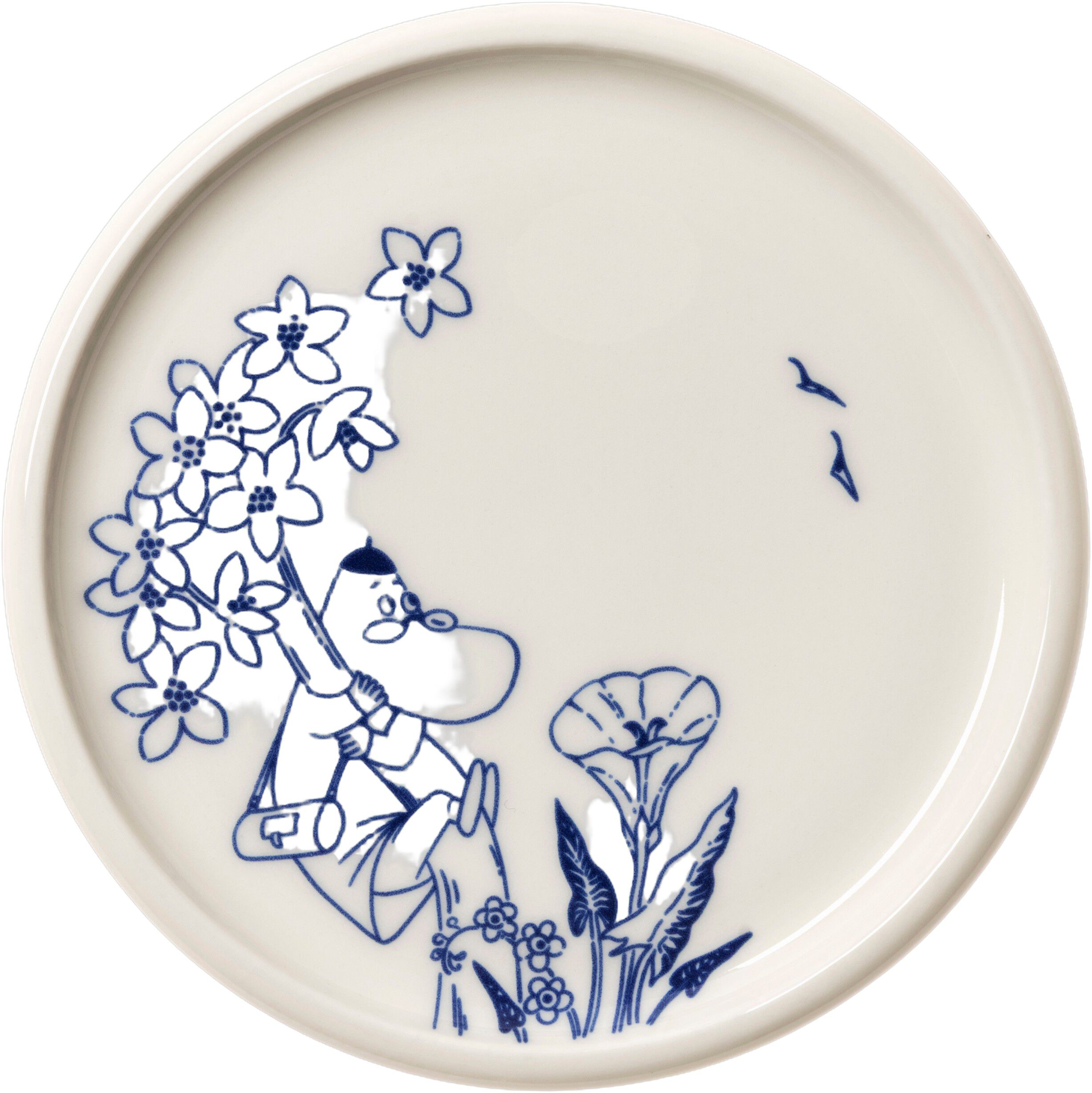 Moomin Arabia minitallerken 12cm Haru Hemulen