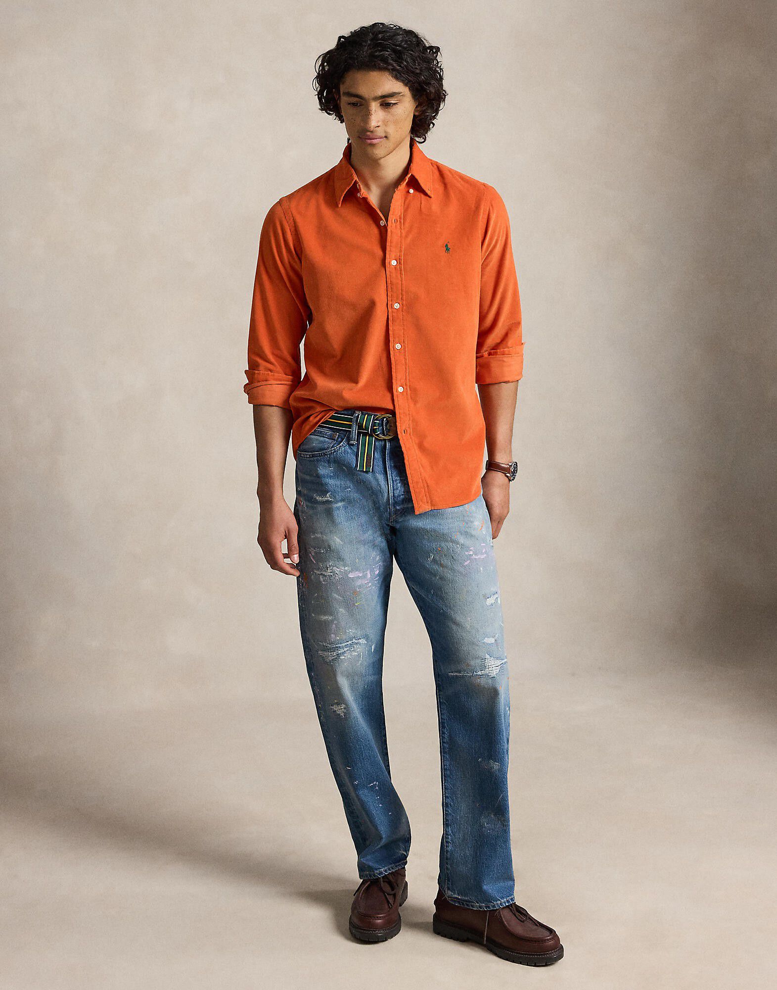 Custom Fit Corduroy Shirt