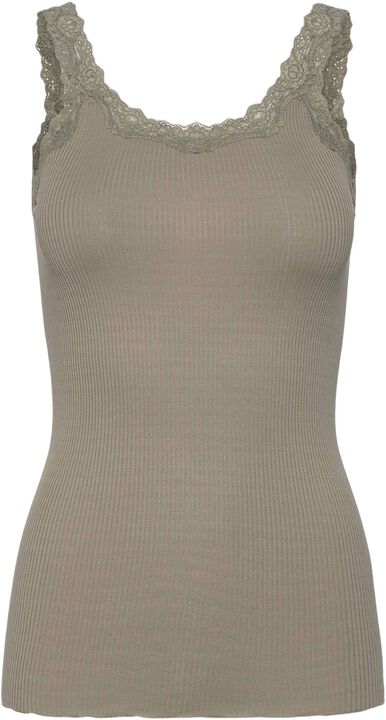 RWBabette Silk SL Deep Back Lace Top