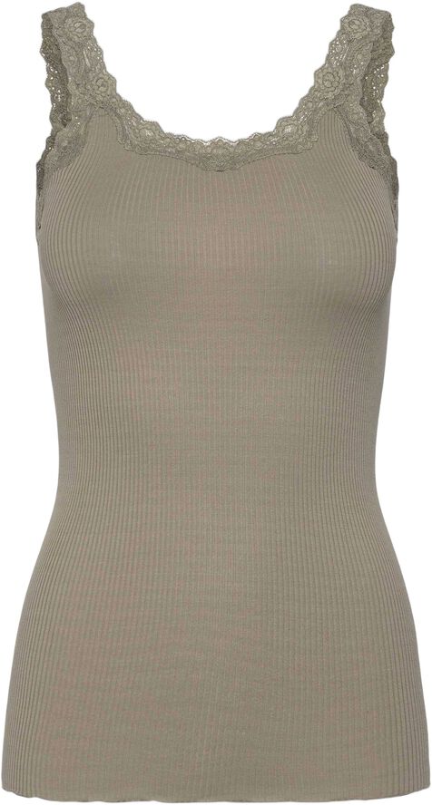 RWBabette Silk SL Deep Back Lace Top