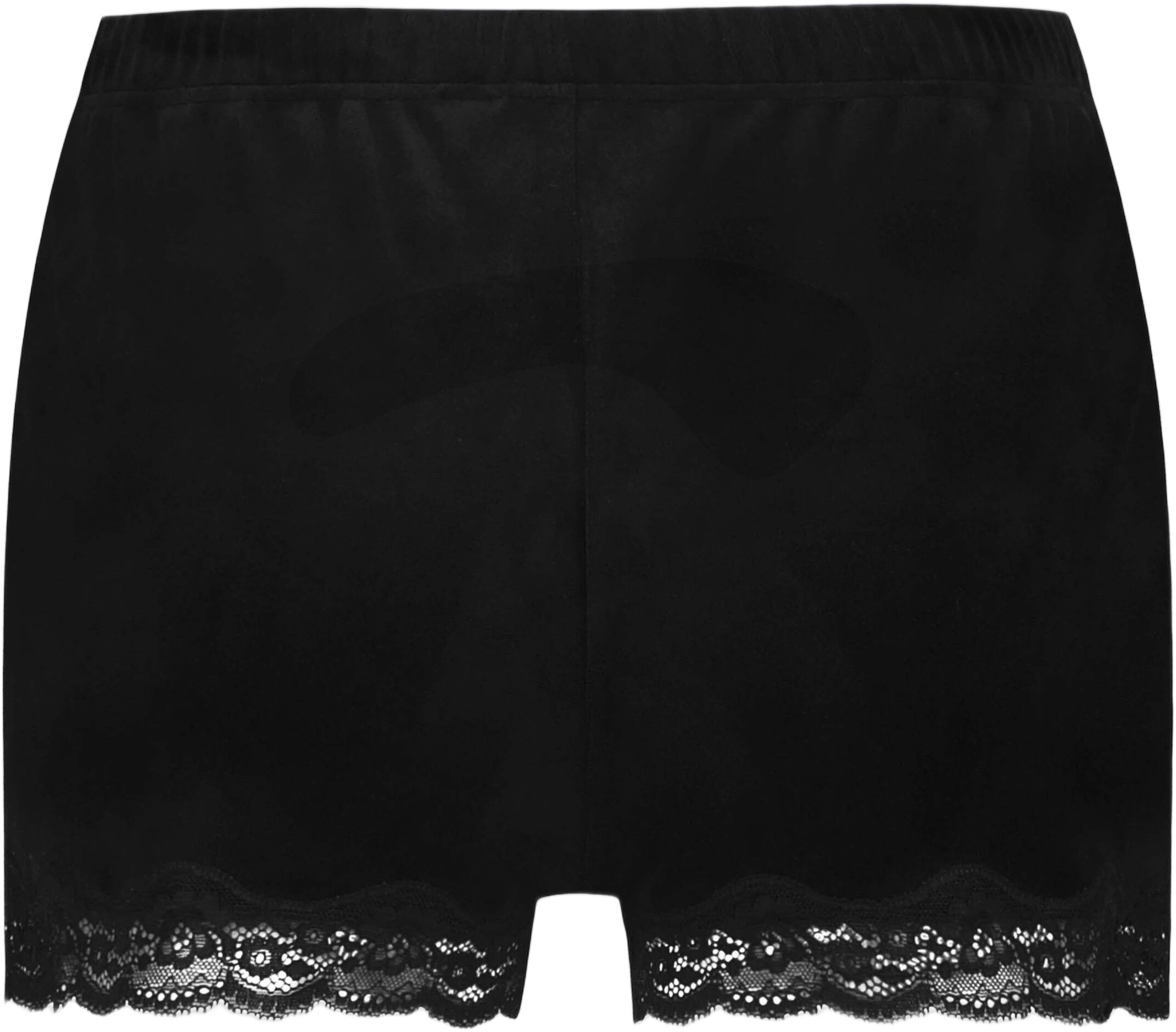 Short Velours Scallop Lace