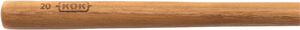 Grydeske, teak, 20 cm