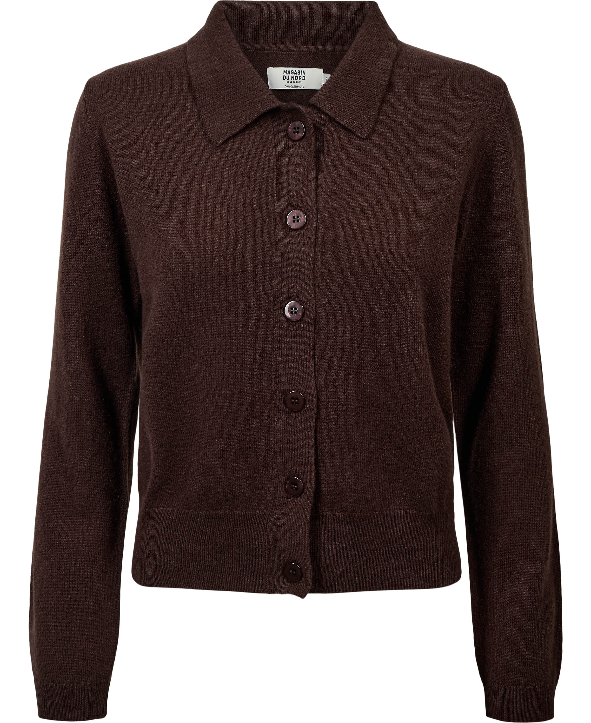 Mabel 15 Polo Cardigan - 100% Cashmere GCS