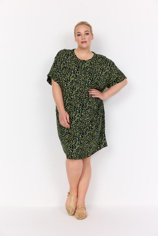 Curvy WA-MELINA 3 Bluse M&oslash;rkegr&oslash;n