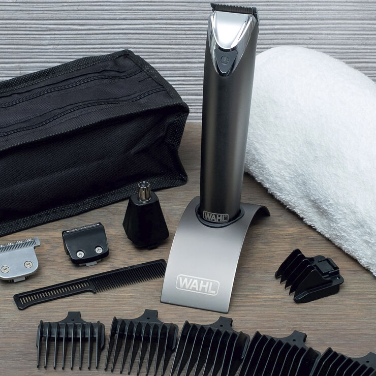 Wahl Hårtrimmer Lithium Ion Børstet Rustfri stål Advanced