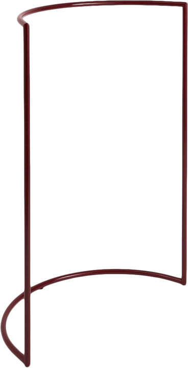 Colour Rack-C-Shape-Maroon red