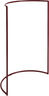 Colour Rack-C-Shape-Maroon red
