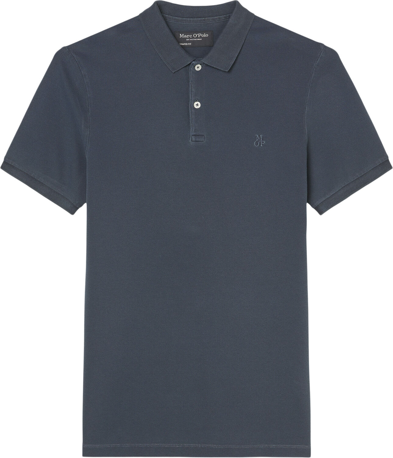 Polo, short sleeve, button placket,