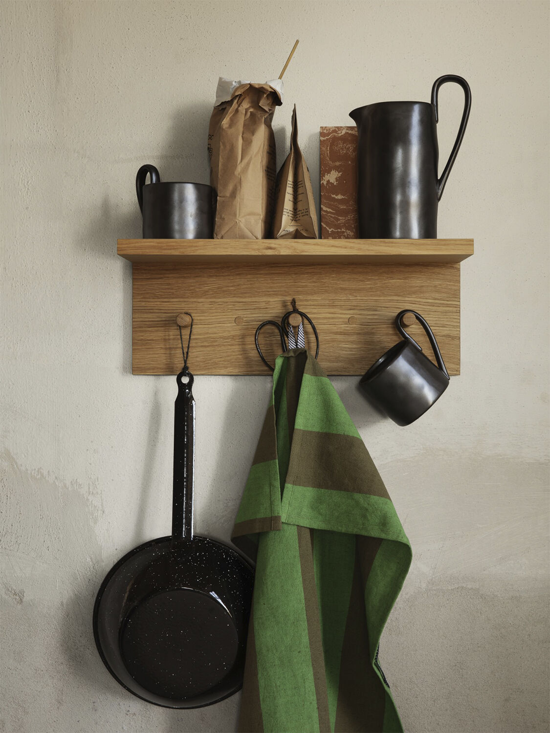 Hale Tea Towel - Olive/green