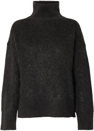 SLFMIRA MOHAIR LS KNIT HIGH-NECK