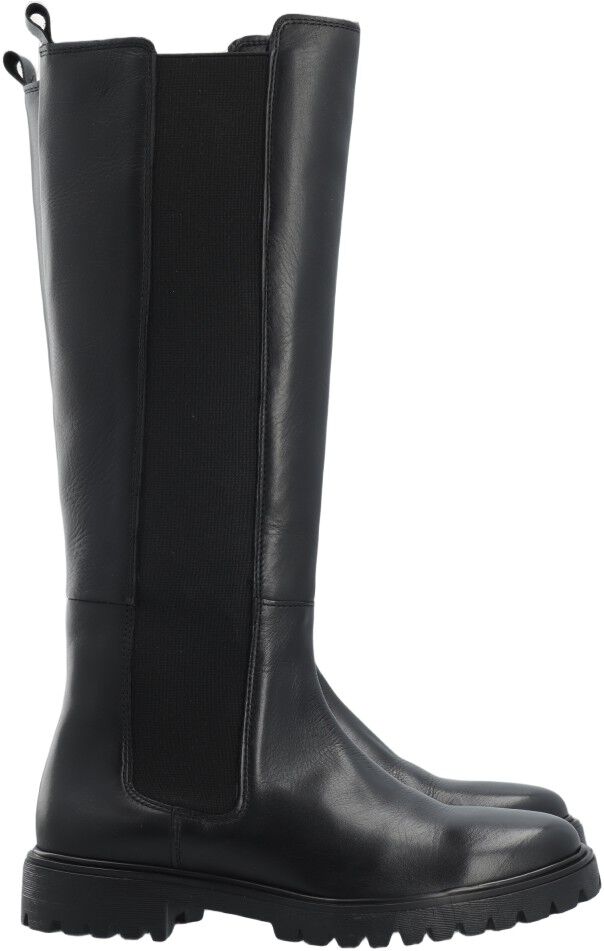 BIAGINA Knee High Chelsea Boot Smooth Leather