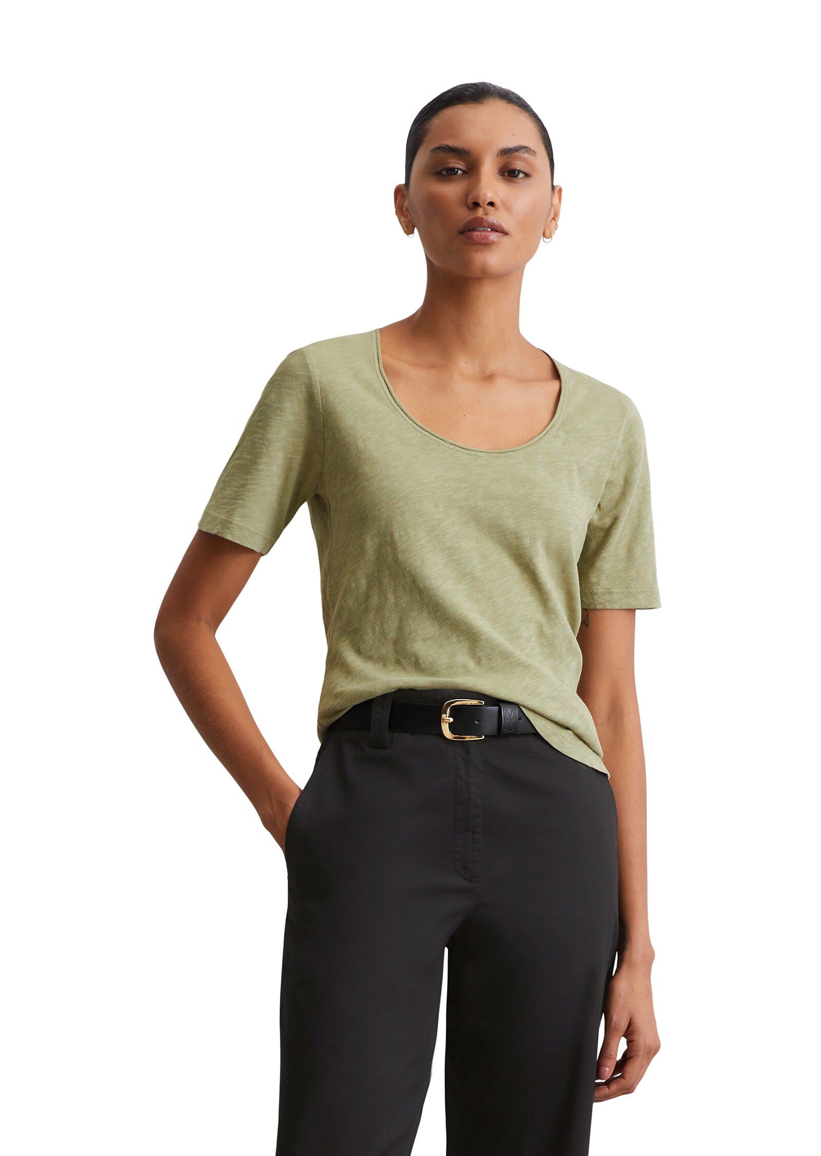 T-shirt, short sleeve, round neck