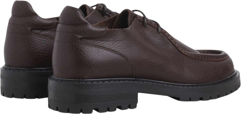 Jaz Low Top - Brown Tumbled Leather