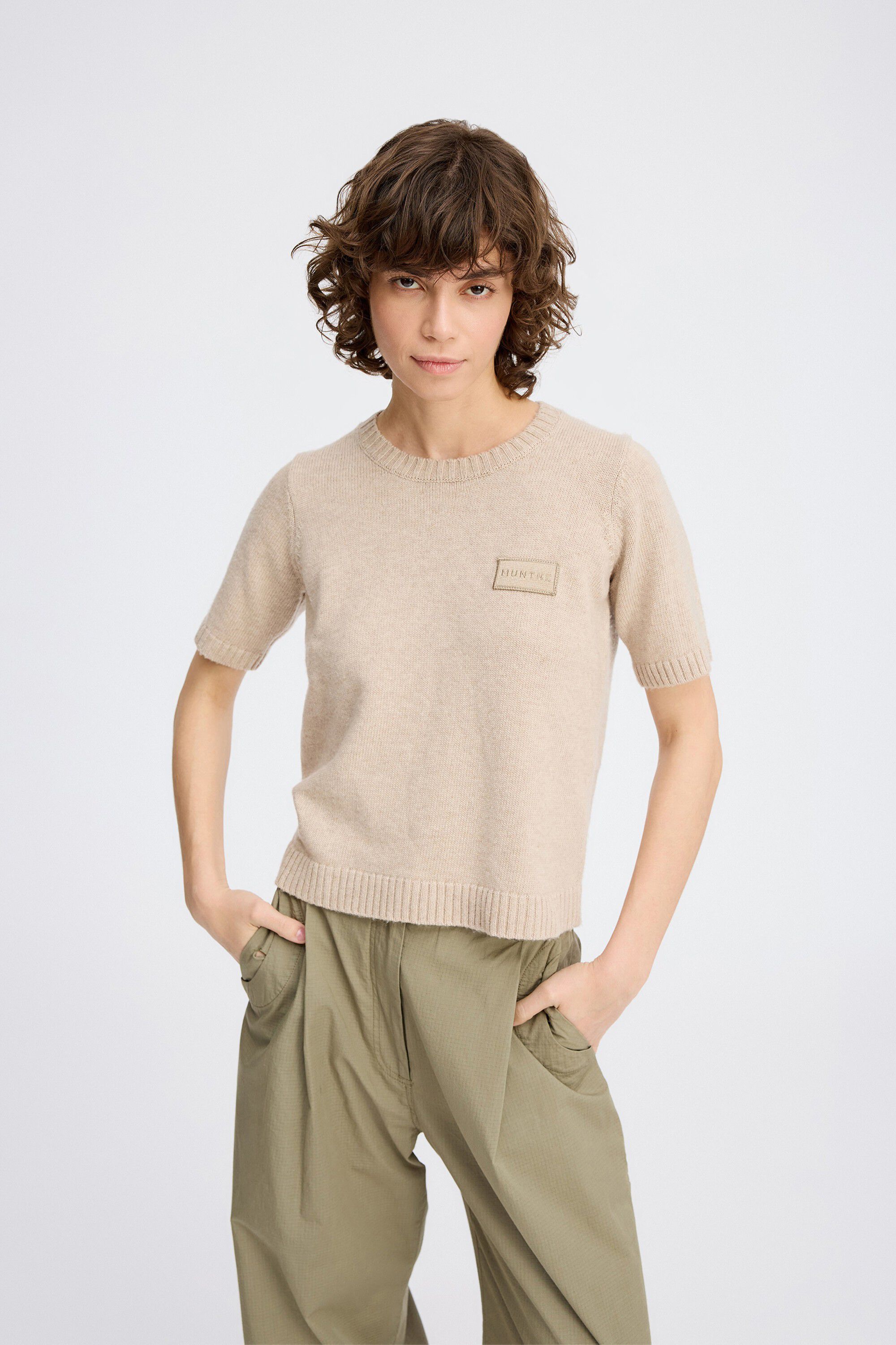 PANTAS Wool Cashmere Blend Knit