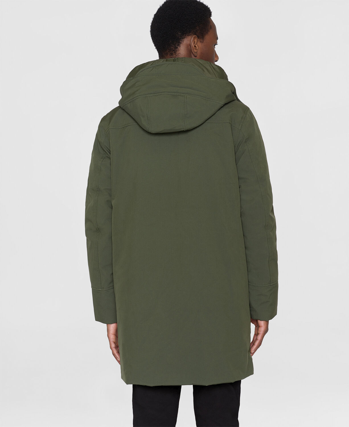 Long soft shell jacket CLIMATE SHELL - GRS/Vegan