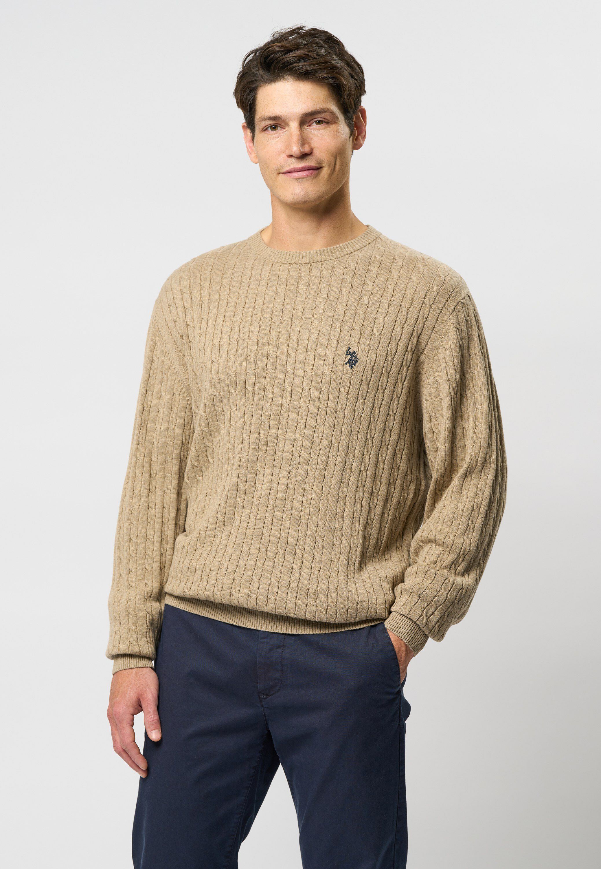 MADS REG COT USPA M KNIT