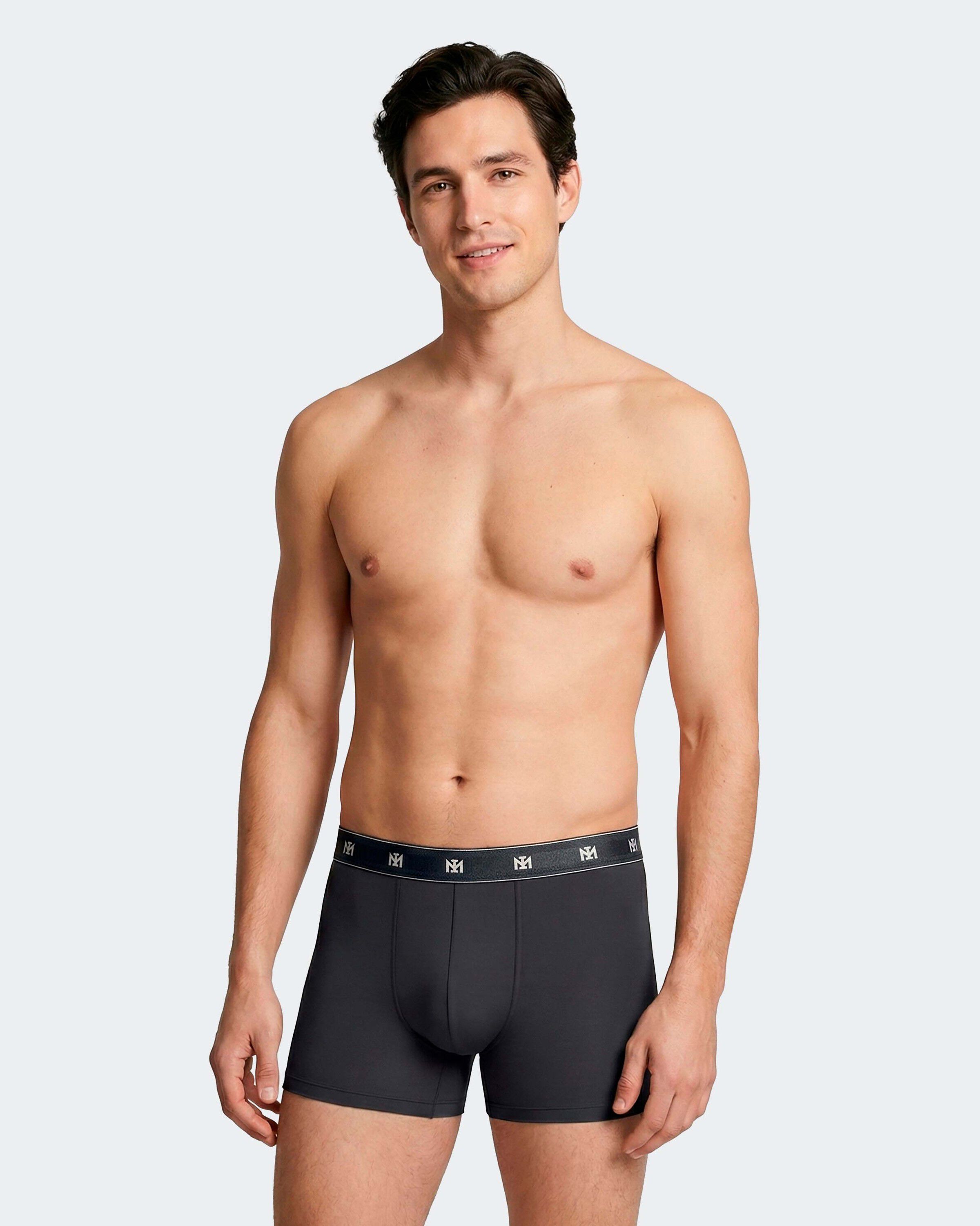 Pack of 2 men's boxers in Lyocell