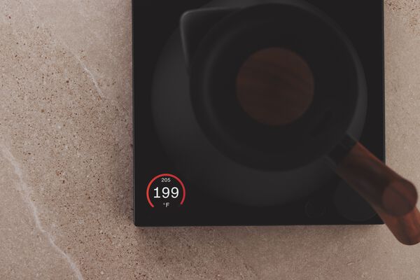 Corvo EKG Pro 0. 9L Matte Black + Walnut Handle