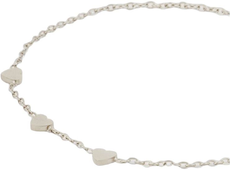 Graduation bracelet three hearts