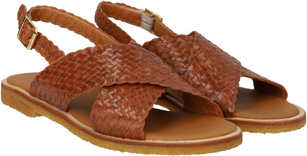 H&aring;ndflettet klassisk krydssandal