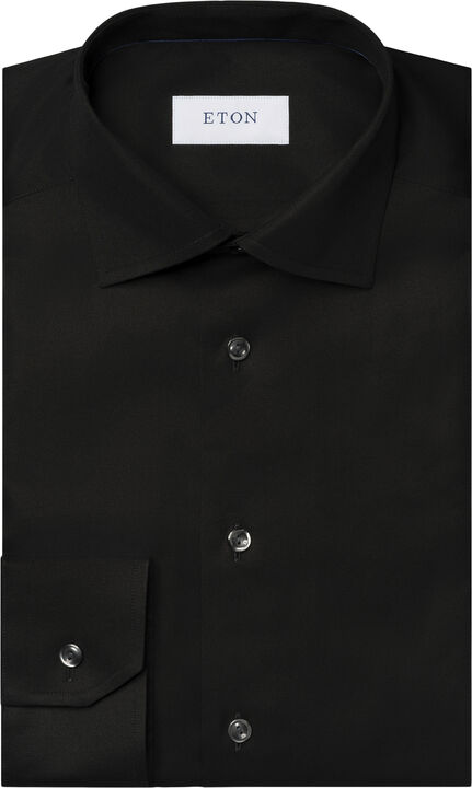 Contemporary Fit Light Blue Signature Twill Shirt