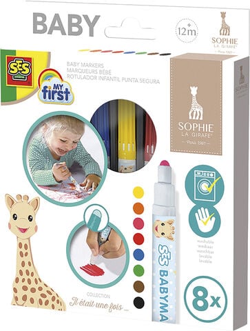 SES Creative - Sophie la girafe - Babyfarver