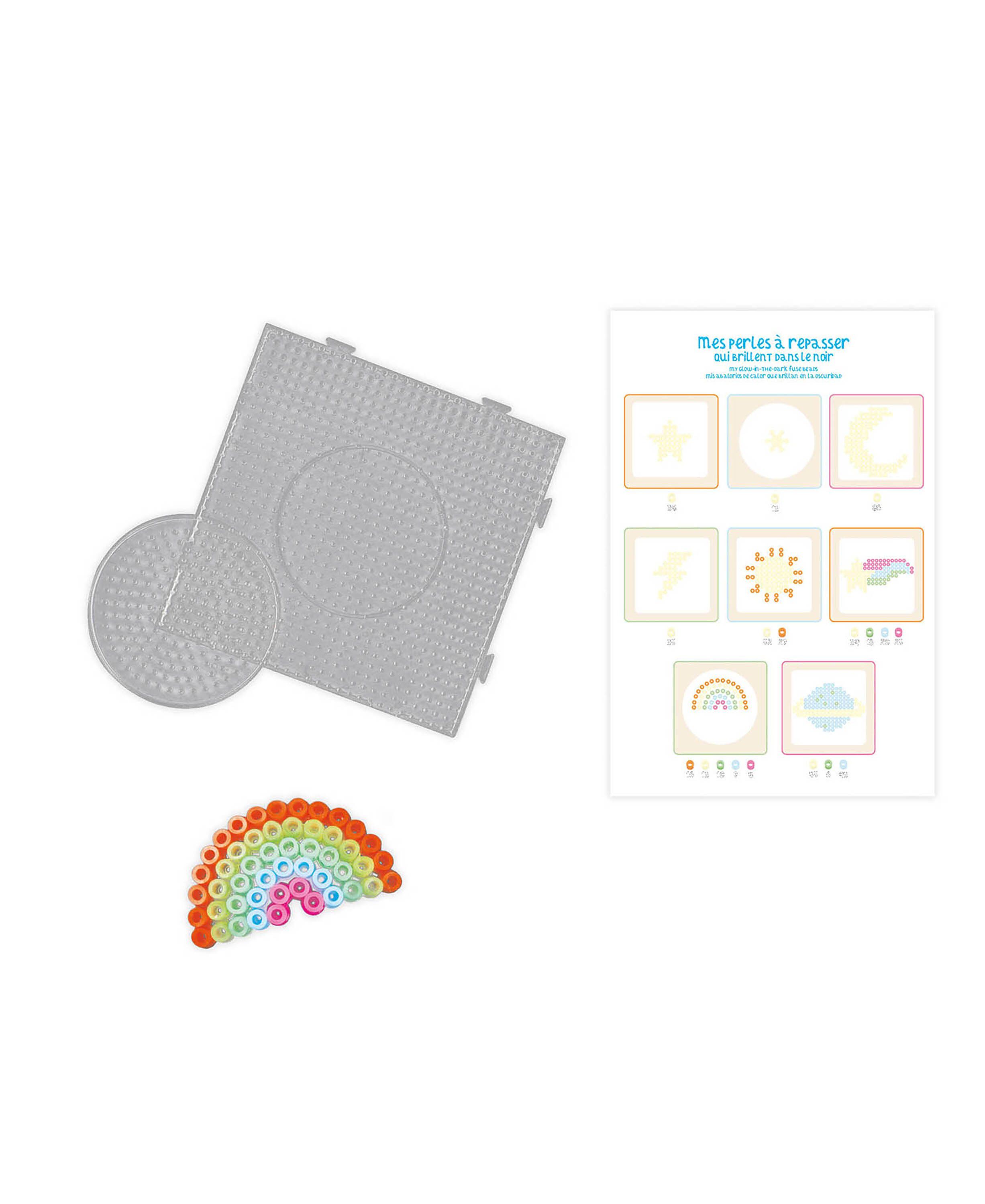 Auzou - Aktivitetss&aelig;t - Strygeperler - Selvlysende