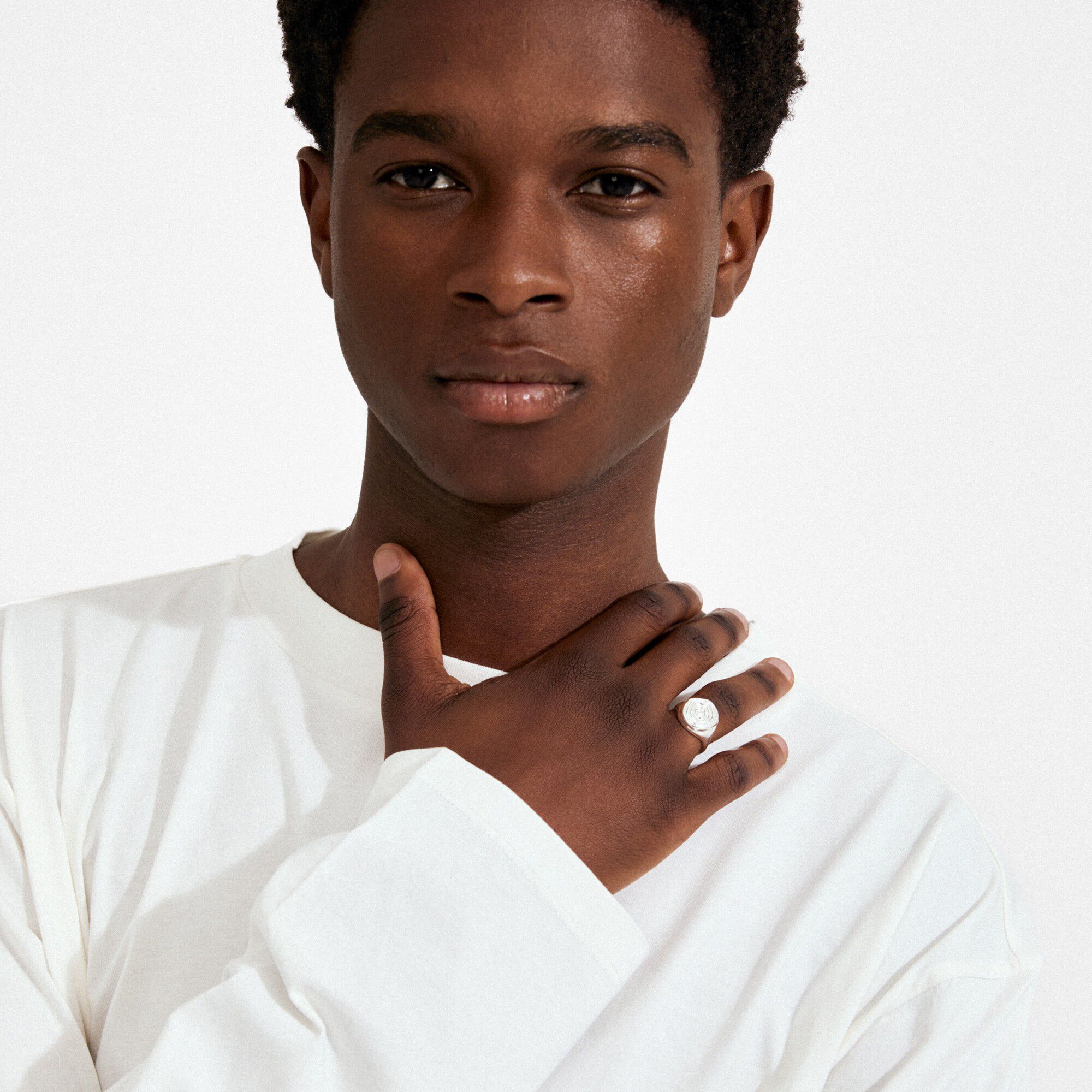 AIR ring s&oslash;lvbelagt