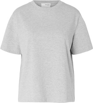 SLFESSENTIAL SS BOXY TEE NOOS
