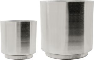 Planter, HDBailey, Silver finish