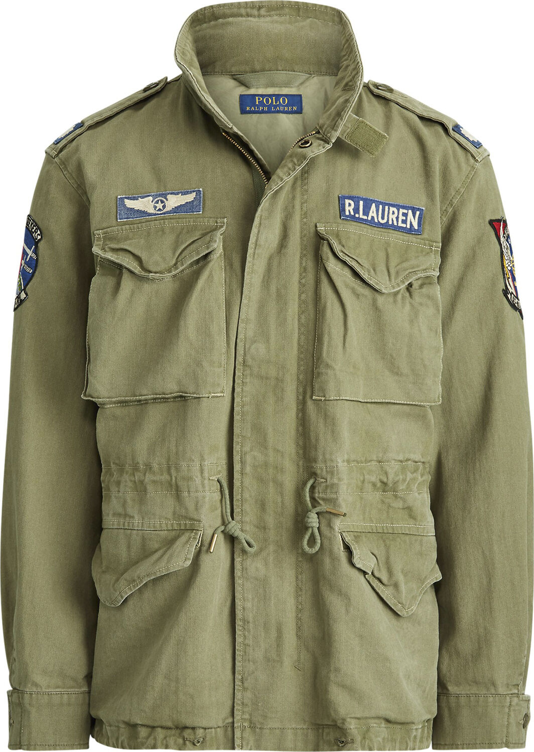 Cotton Twill Field Jacket från Polo 