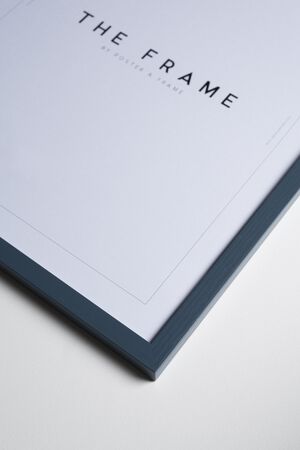 Poster&Frame - Indian Teal Wood 30x40cm