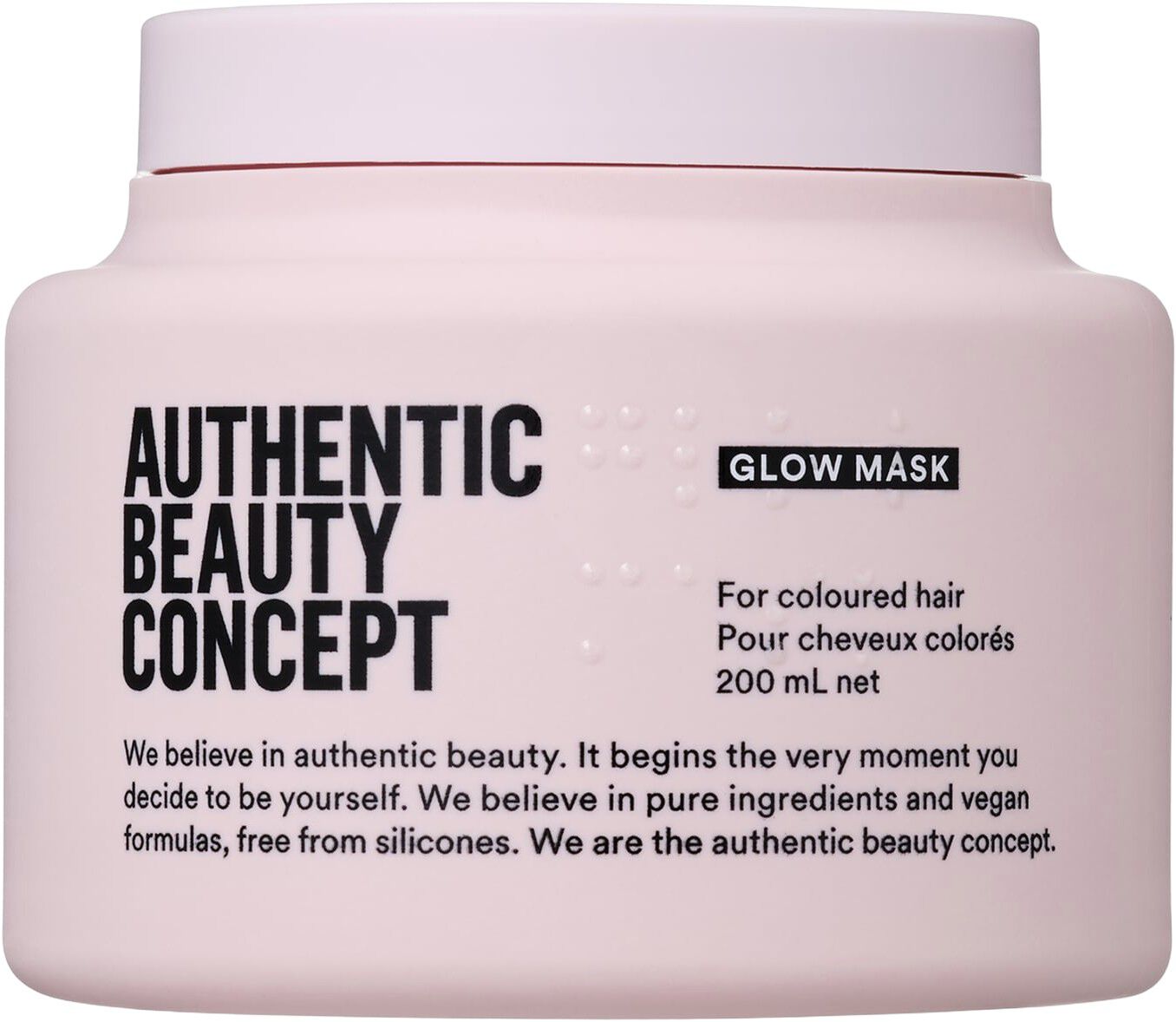 Glow Mask - Intensivt glansgivande mask f&ouml;r f&auml;rgat h&aring;r