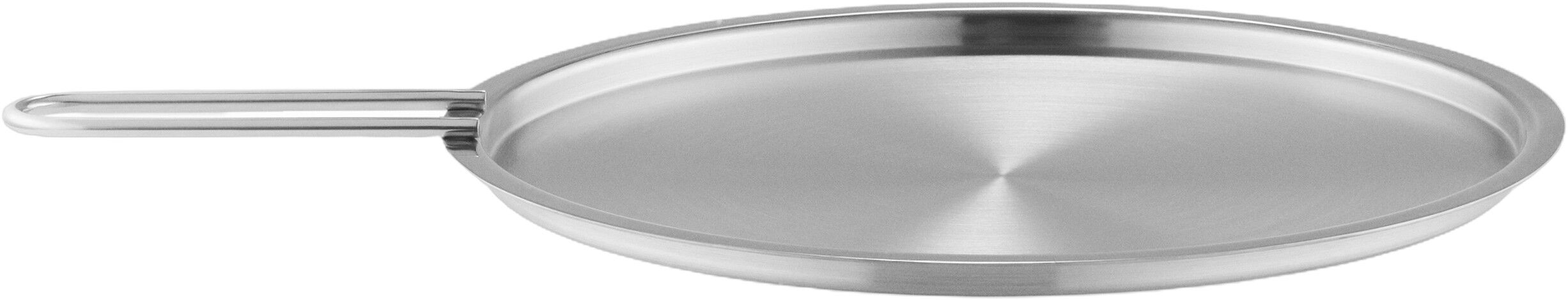 Tallrikslock 24 cm rostfritt st&aring;l