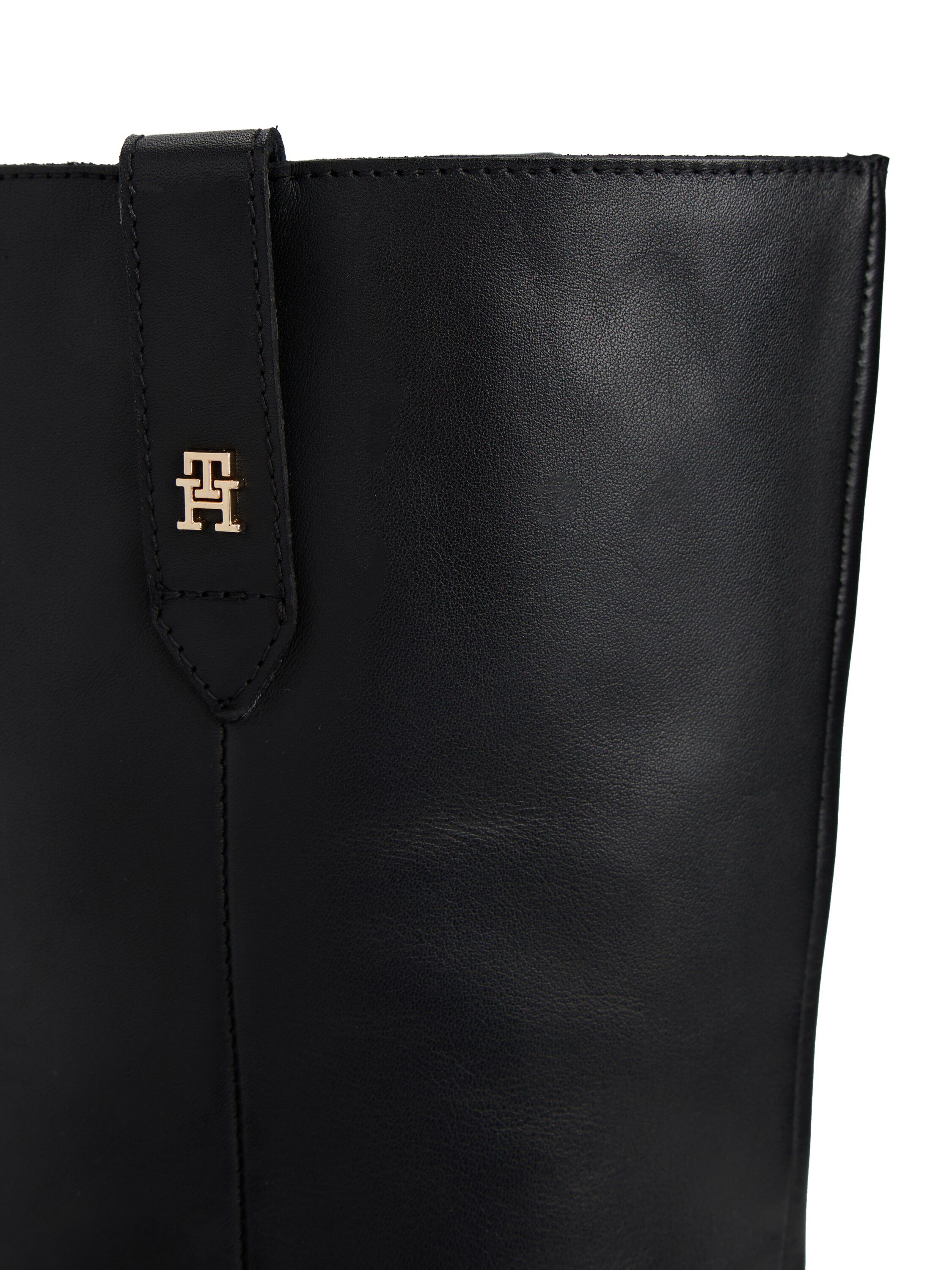 TH T-STRAP LTHR POINTY LONG BOOT