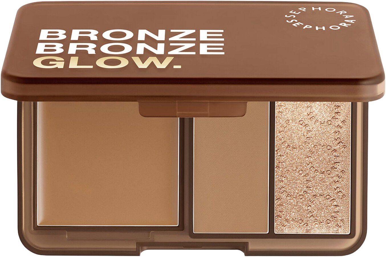 Bronze Bronze Glow Palette - Trio av bronzer och highlighter med flera