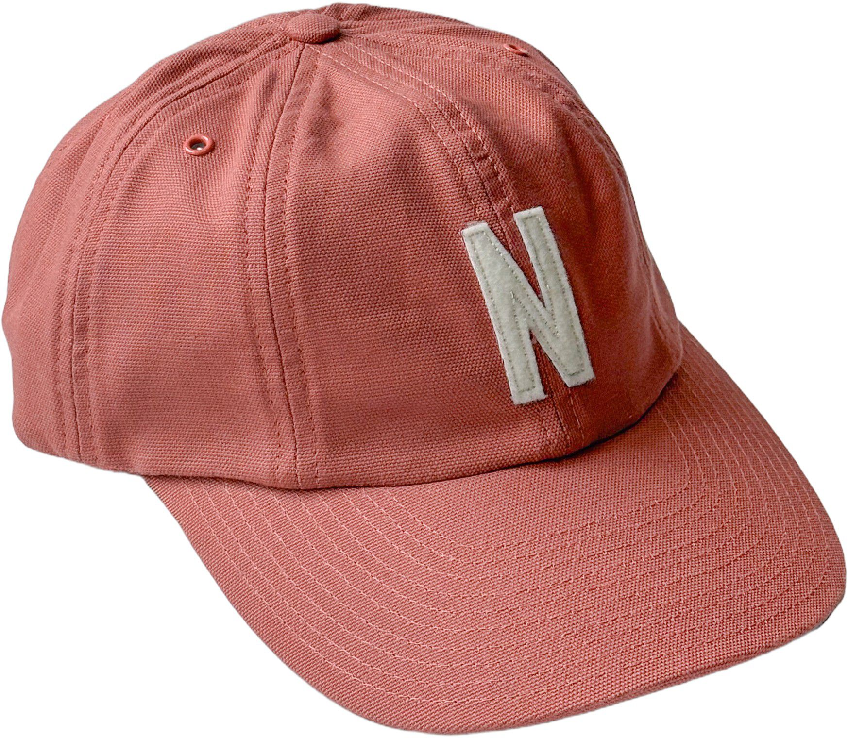 Light Canvas Felt N 8 Panel Cap