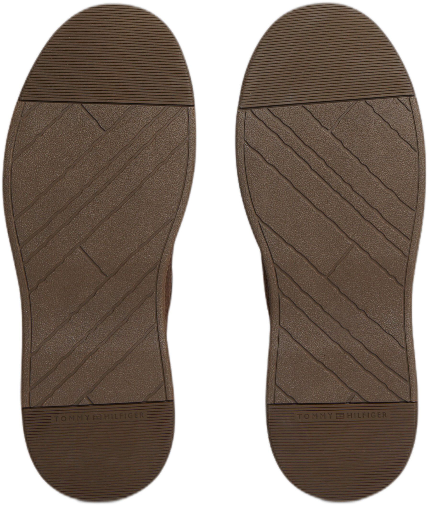 Leather Lace-Up Moc Toe Loafers