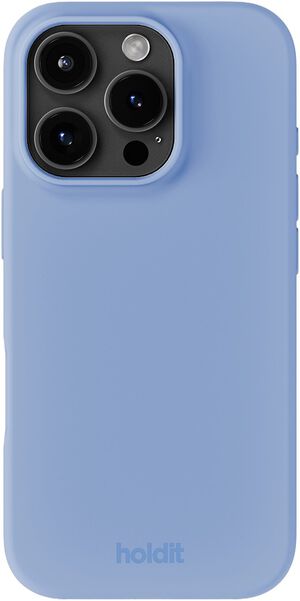 Silicone Case iPhone 16 Pro Soft Cobalt