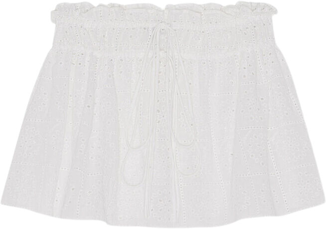Light Broderie Anglaise Mini Skirt