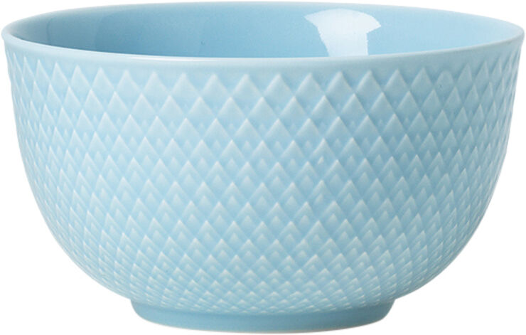 Rhombe Skål Ø11 cm turkis porcelæn