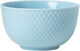 Rhombe Skål Ø11 cm turkis porcelæn