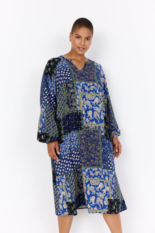 Curvy WA-NEA 3 Kjole Bl&aring;