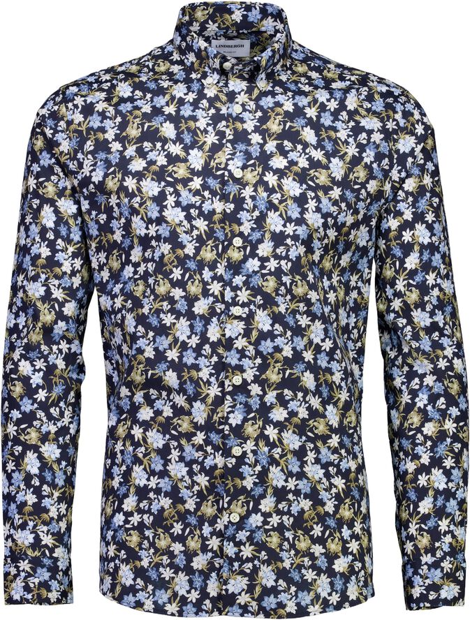 AOP floral shirt L/S