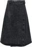 ONLTHEA WRAP MIDI SKIRT DNM CS DOT