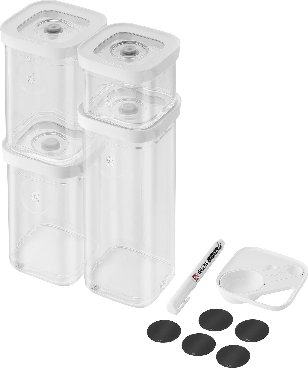 Fresh & Save CUBE Set S6 transparent-vit