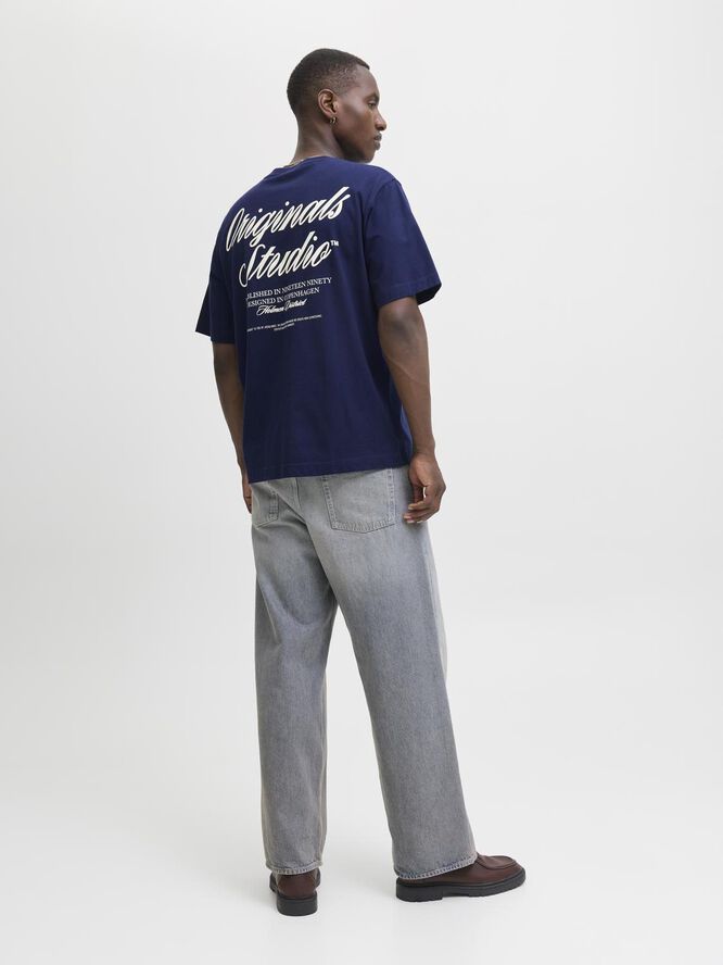 Jornorrebro Typo Tee Ss Crew Neck Noos