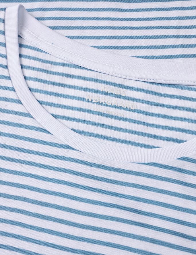 Fine Jersey Stripe Teasy Tee FAV