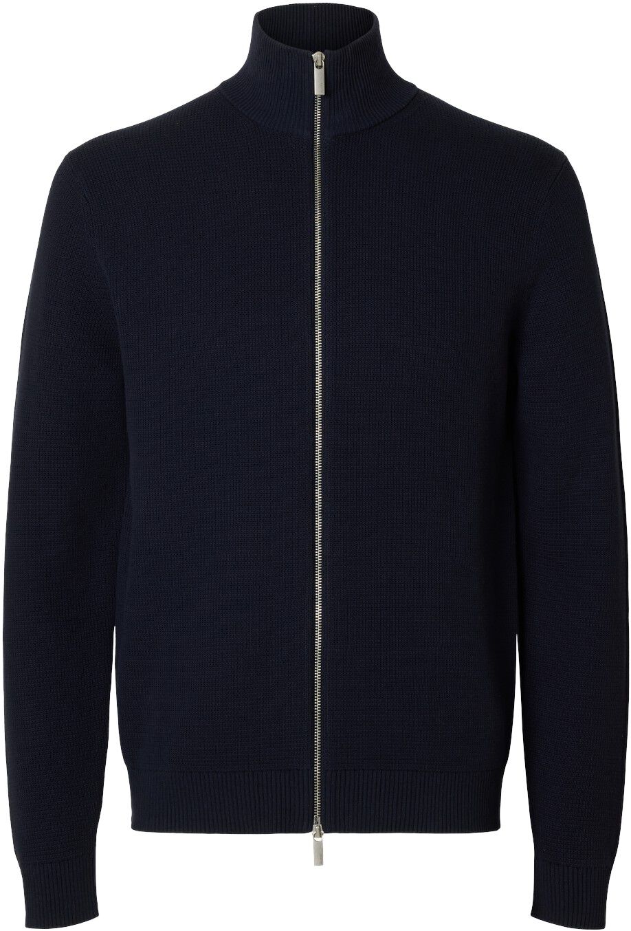 Slmdane Ls Knit Structure Full Zip Noos