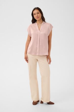 PananSZ Cap Sleeve Blouse